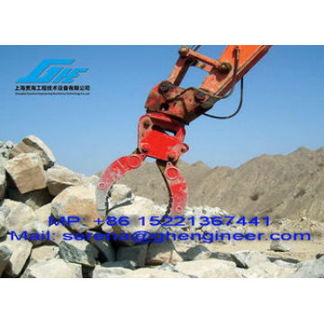 Hydraulic Stone Grab for Excavator big bucket digging high performance